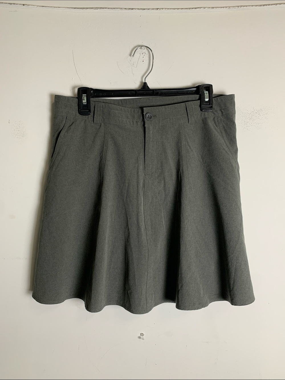 Eddie Bauer Charcoal Circle Skirt